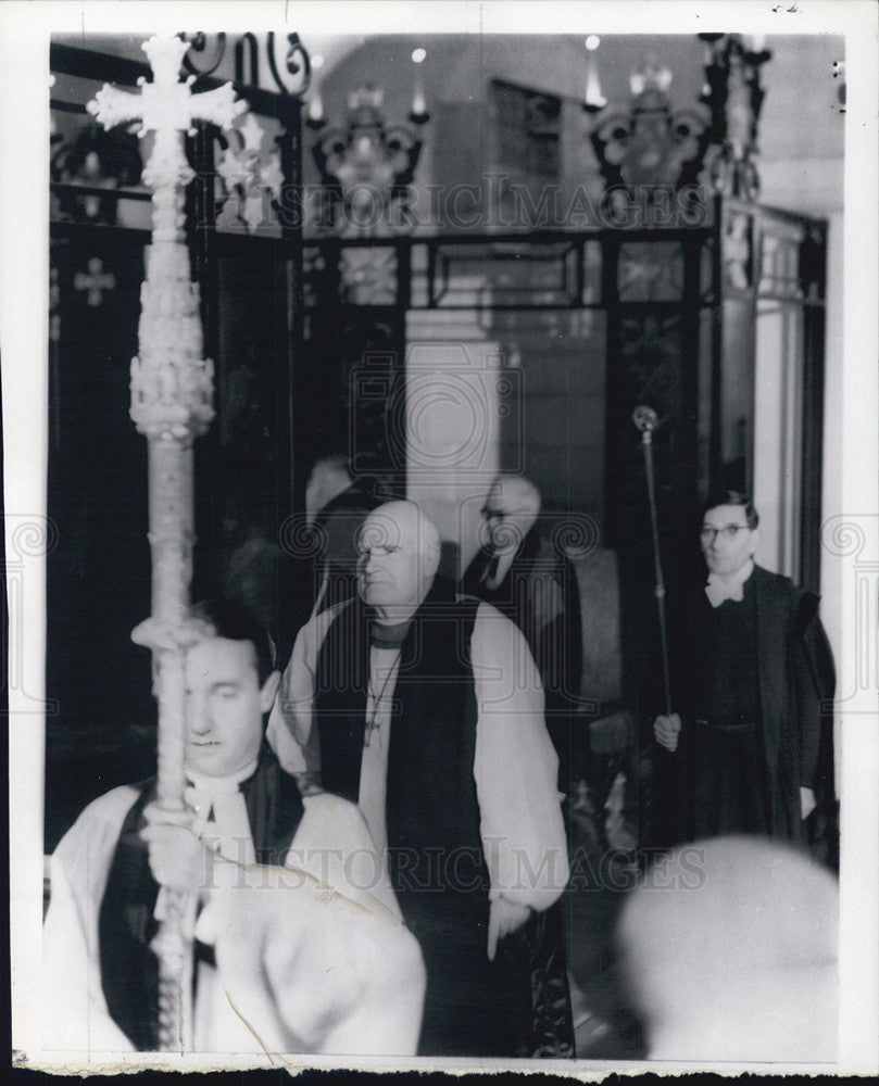 1961 Press Photo Dr Michael Ramsey,Archbishop of Canterbury - Historic Images