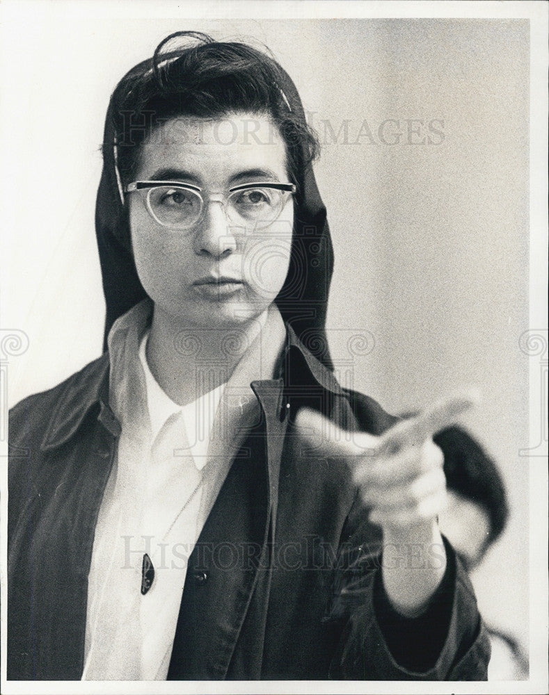 1972 Press Photo Sister rita Ramos - Historic Images