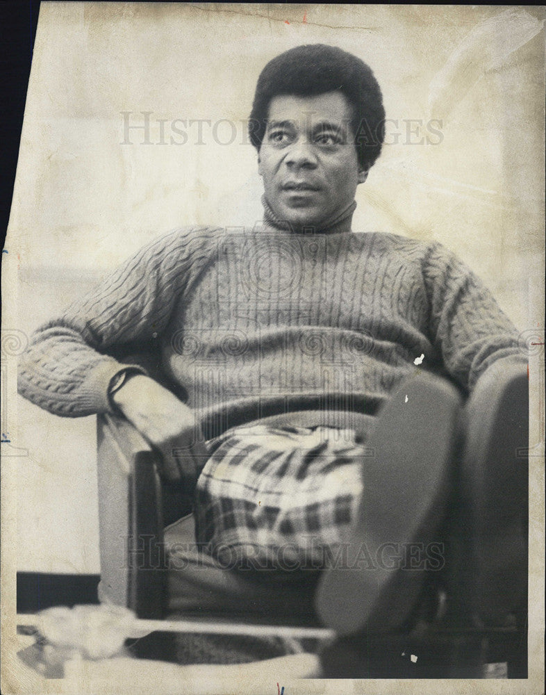 1975 Press Photo Thalmus Rassula,actor - Historic Images