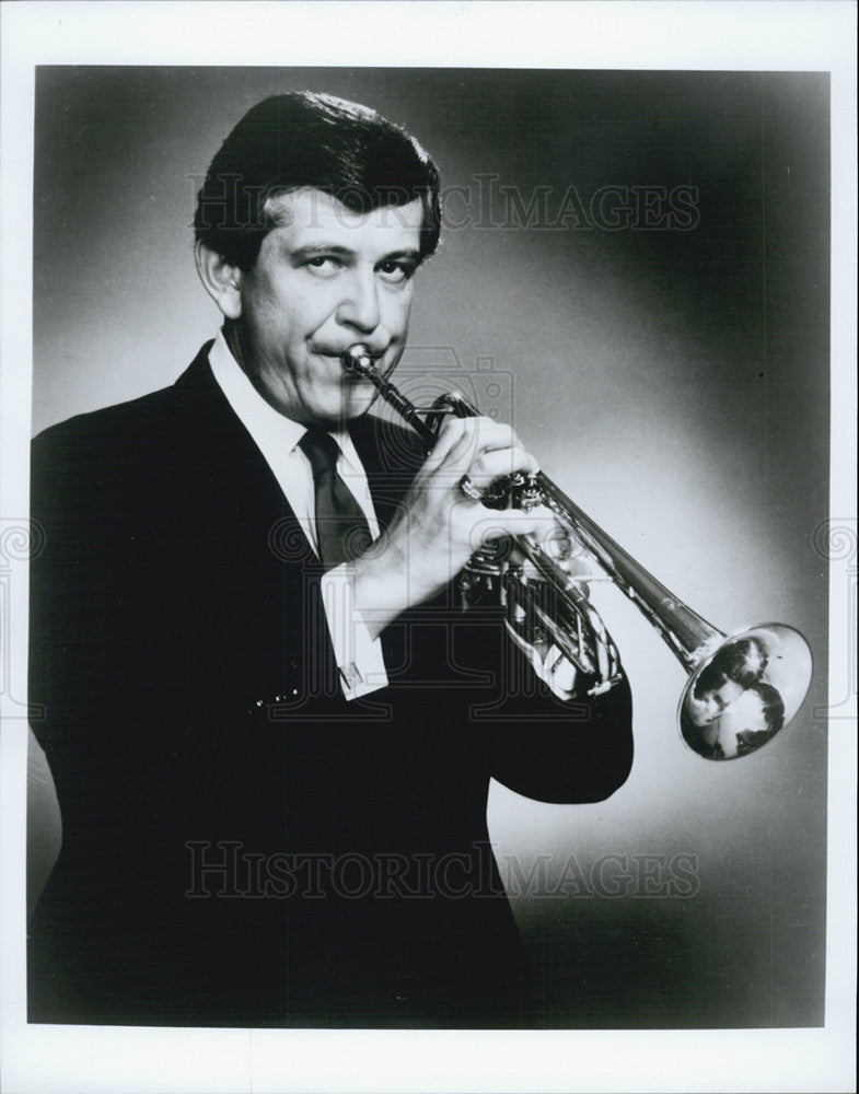 1989 Press Photo Fred Radke, Director Of The Harry James Orchestra - Historic Images