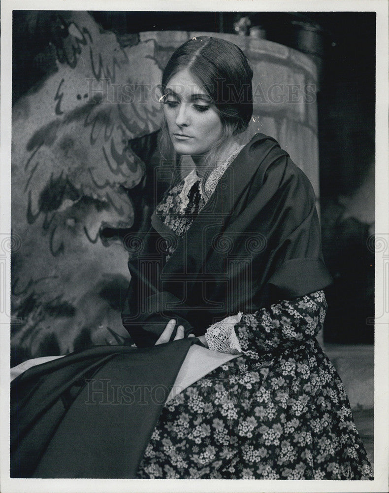 1971 Press Photo Luann Post Lady Audley&#39;s Secret Theatre Play - Historic Images