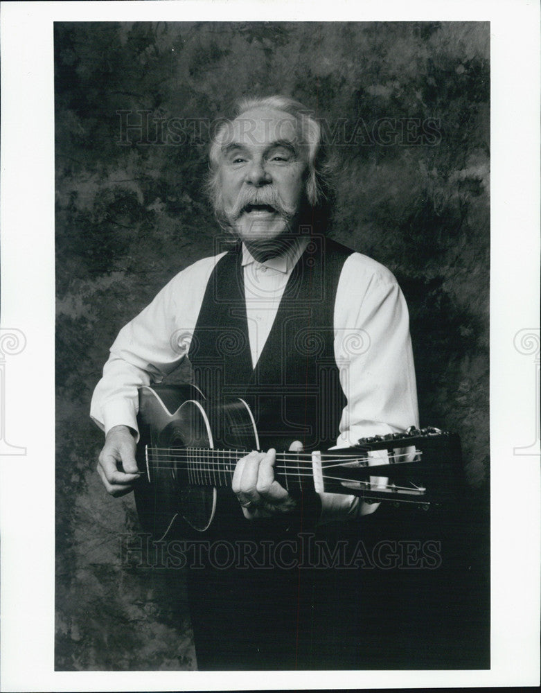 Press Photo Folk singer Jim Post - Historic Images