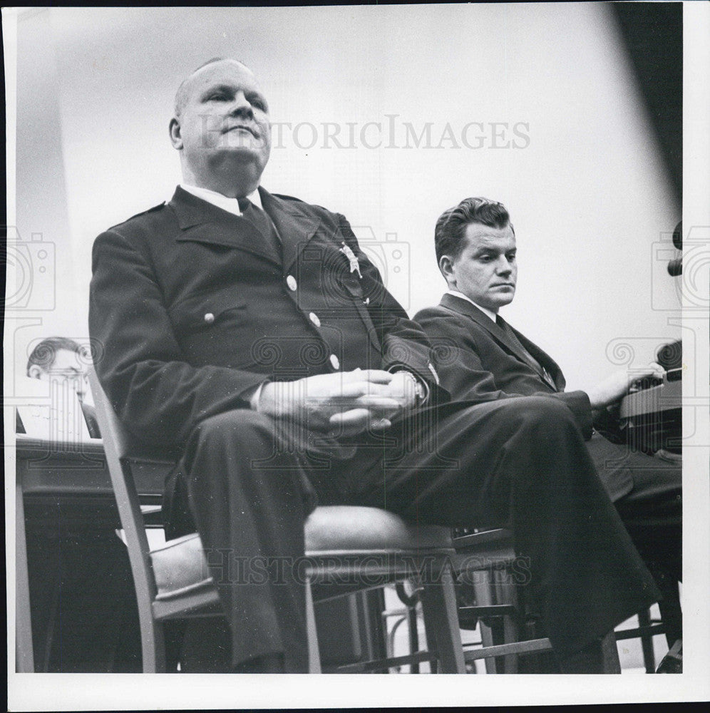 of Capt. Louis Possehl of DeGrazio trial 1960 Vintage Press Photo Print ...