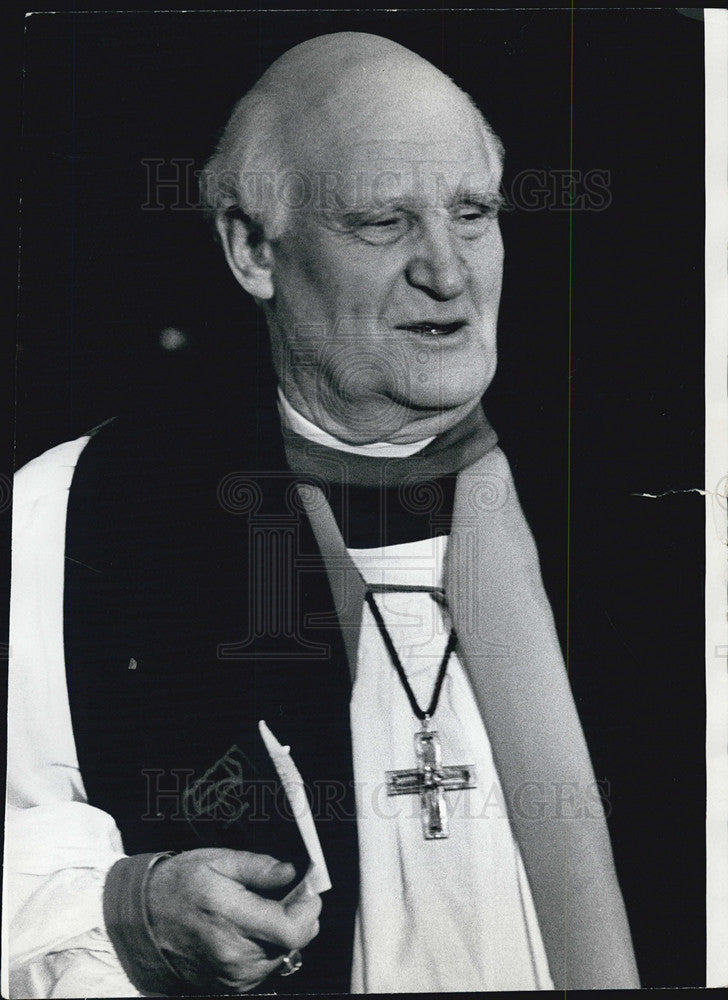 1967 Press Photo Archbishop of Canterbury,Arthur Michael Ramsey - Historic Images