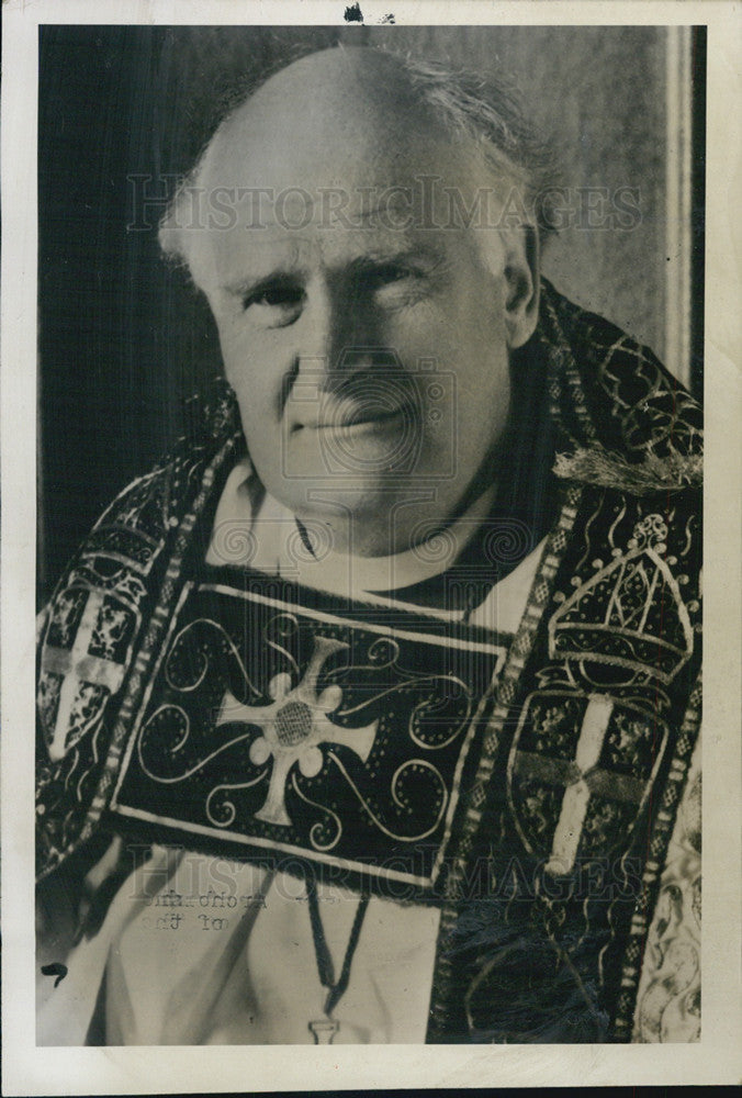 1967 Press Photo Dr Michael Ramsey,Archbishop of Canterbury - Historic Images