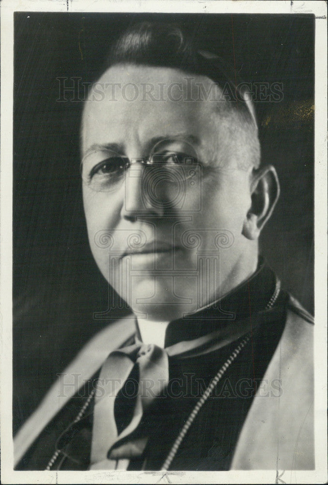 Press Photo Edward Mooney Detroit Catholic Bishop - Historic Images