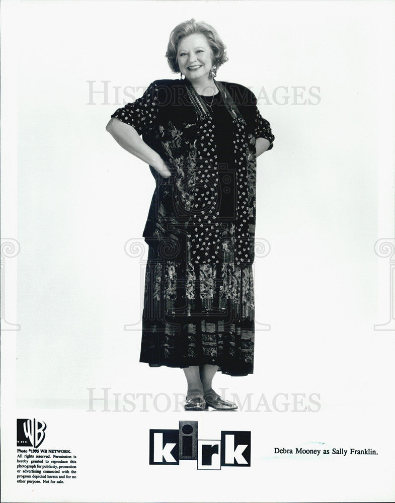 1995 Press Photo Debra mooney in &quot;Kirk&quot; - Historic Images