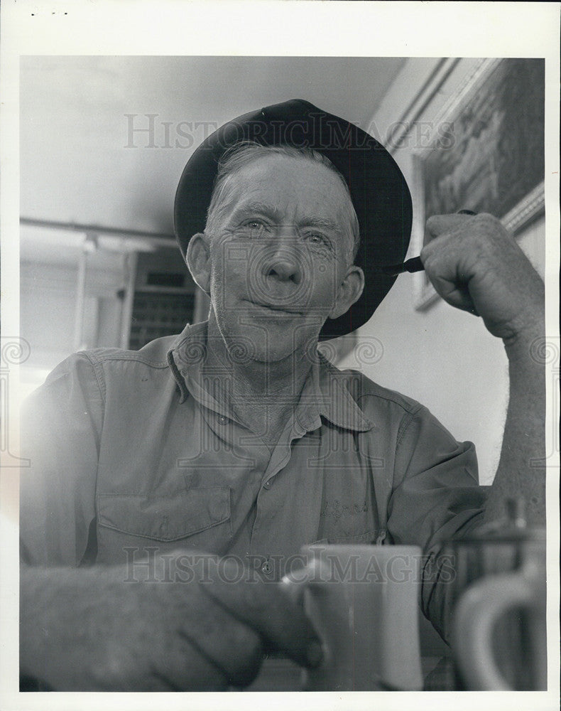 1965 Press Photo Alfred Morine Cattle Society President Hennepin Illinois - Historic Images