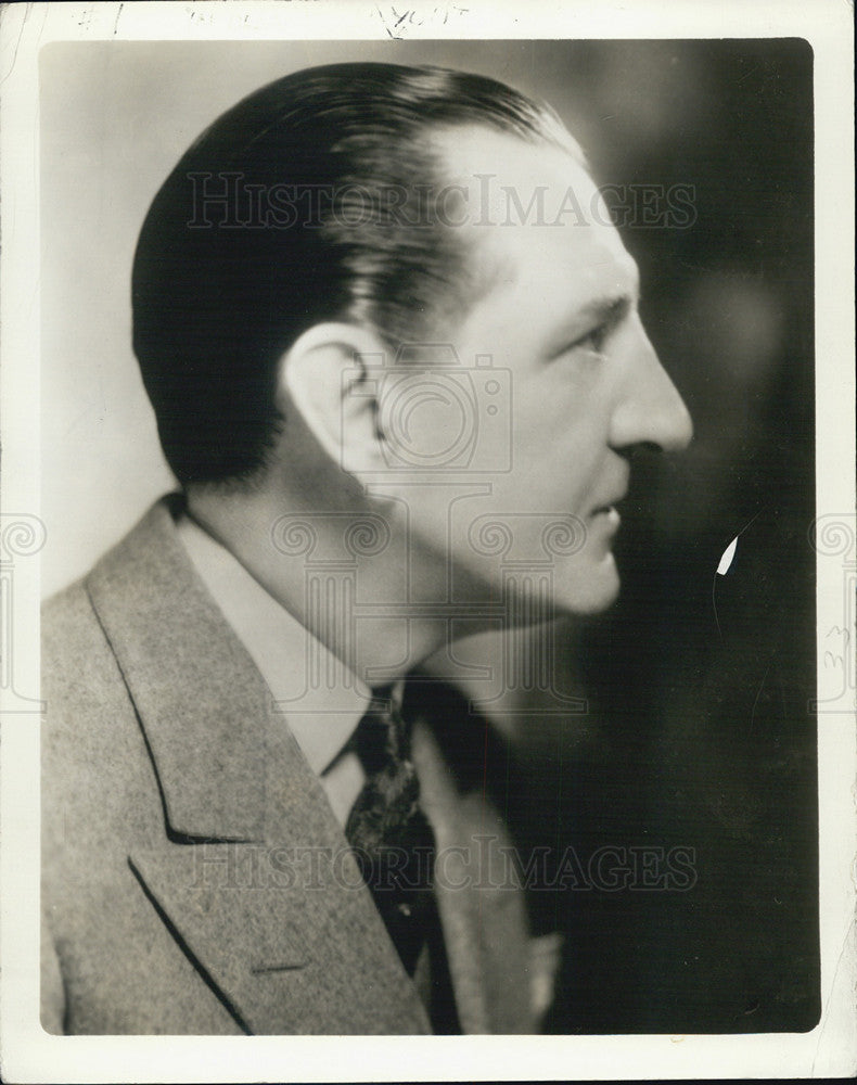 1933 Press Photo Guy Baxter Pant - Historic Images