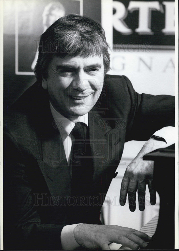 1992 Press Photo Dudley Moore Pianist Symphony - Historic Images