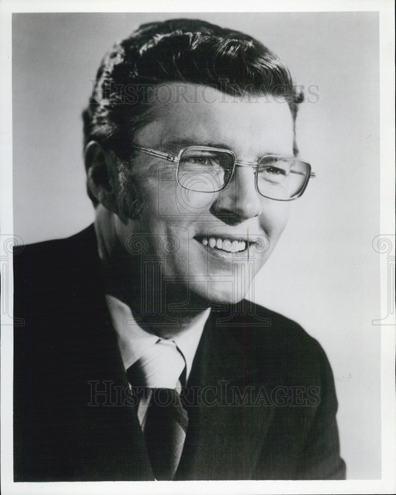 1976 Press Photo Jack Taylor News Correspondent - Historic Images