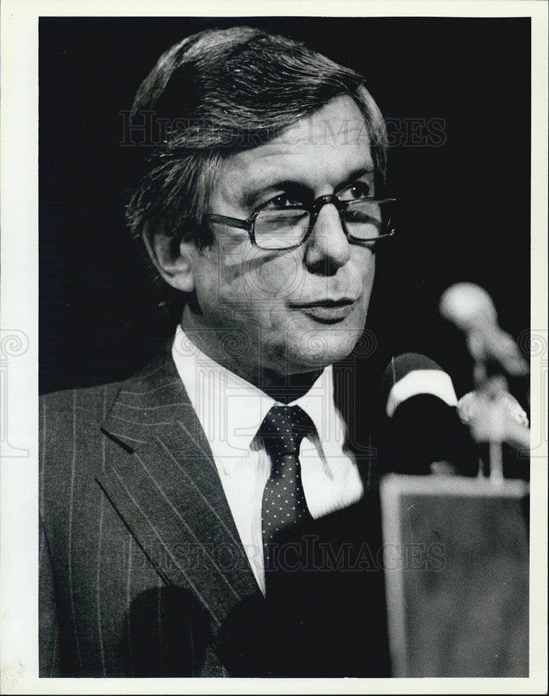 1984 Press Photo Dave Taylor Continental  Bank Chairman - Historic Images