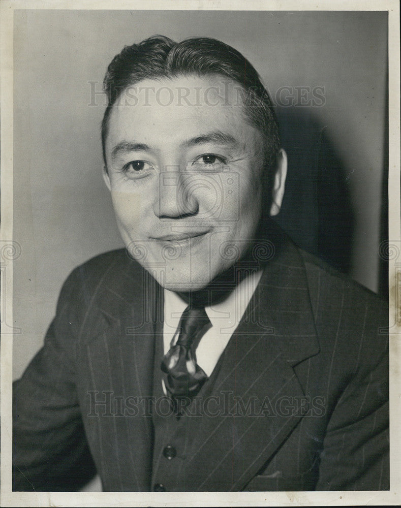 1948 Press Photo Reverend Jitsuo Morikawa First Baptist Church Chicago - Historic Images