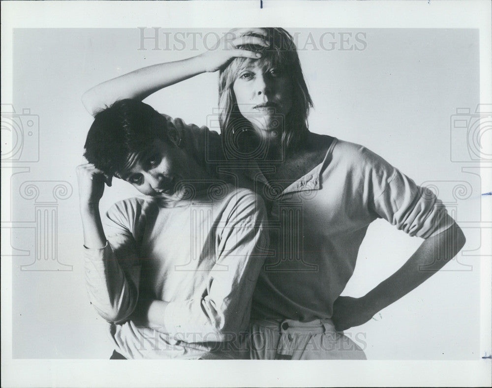 1986 Press Photo Katie Kuper &amp; Amy Osgood ,dancers - Historic Images