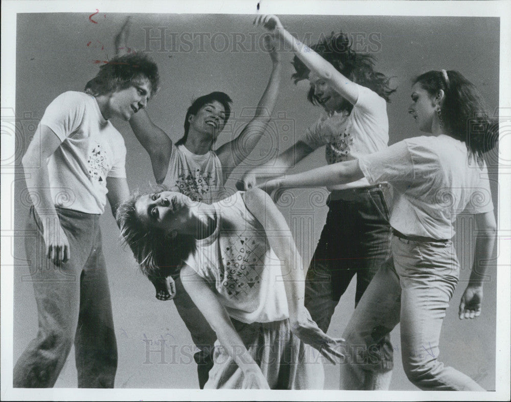 1987 Press Photo Amy Osgood and other dancers - Historic Images