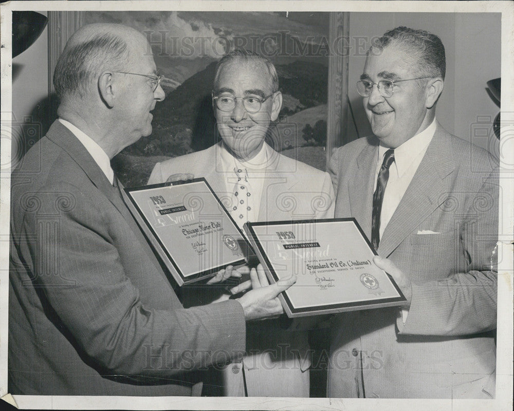 1954 Press Photo Ned H. Dearborn, President of National Safety Council - Historic Images