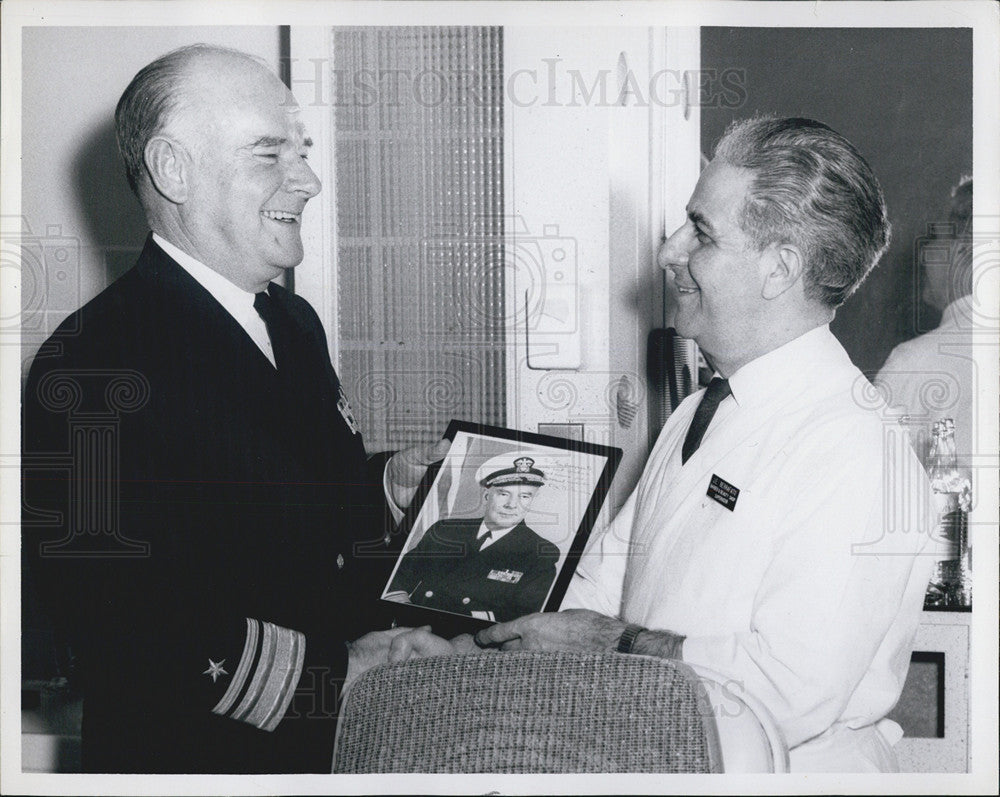 1963 Press Photo Rear Admiral Ira H. Nunn - Historic Images