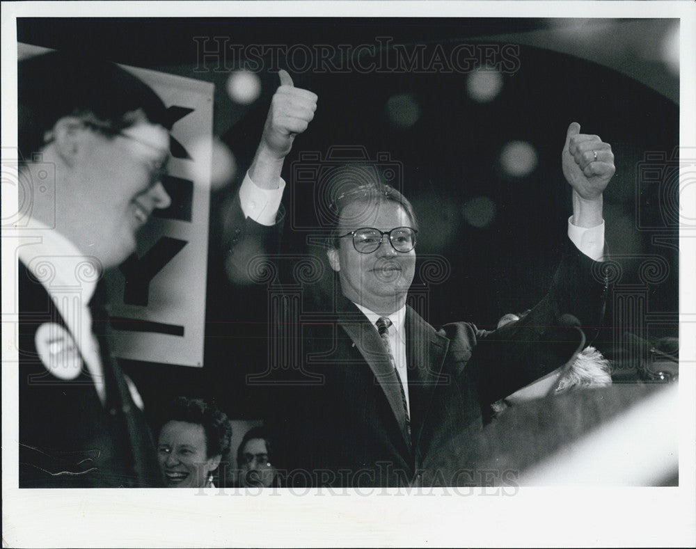 1992 Press Photo Jack O&#39;Malley State Attorney Chicago Illinois - Historic Images