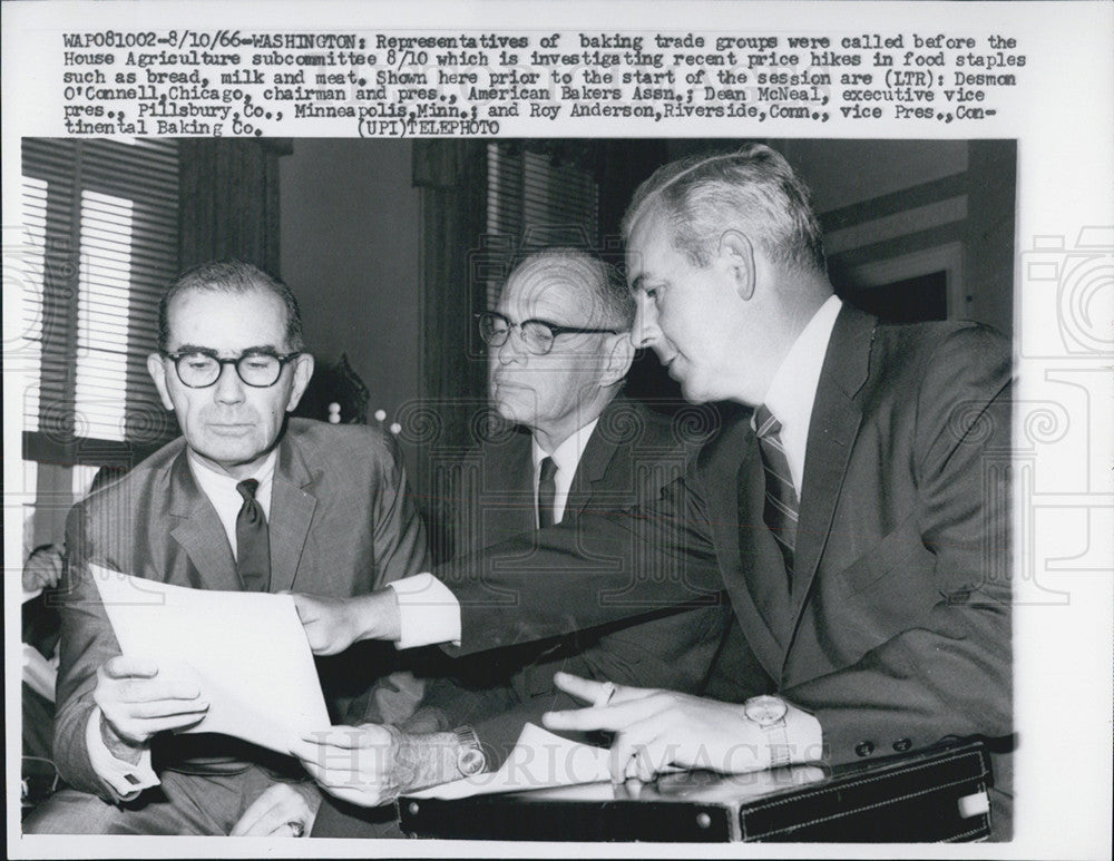 1966 Press Photo House Agriculture Committee Desmon O&#39;Connell - Historic Images