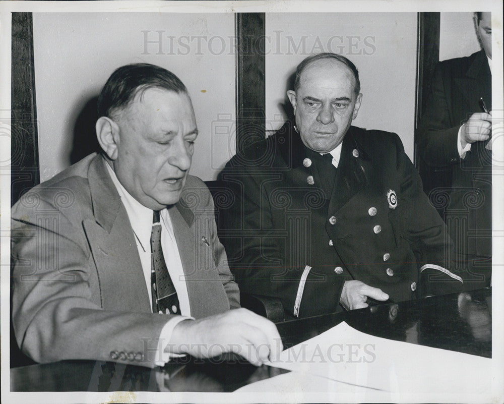 Colonel A. L. Brodie Francis O Brien Fire Marshall 1954 Vintage