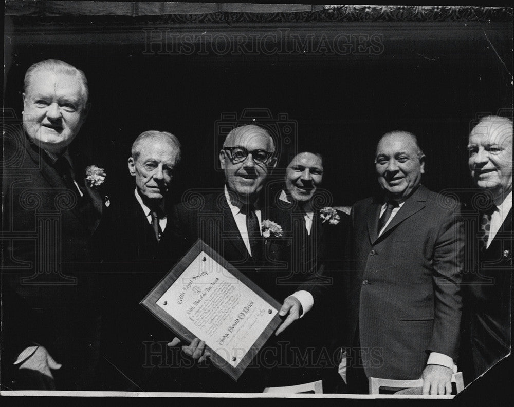 1970 Press Photo Circuit Judge Donald J. O&#39;Brien Is &quot;Celtic Man Of The Year&quot; - Historic Images