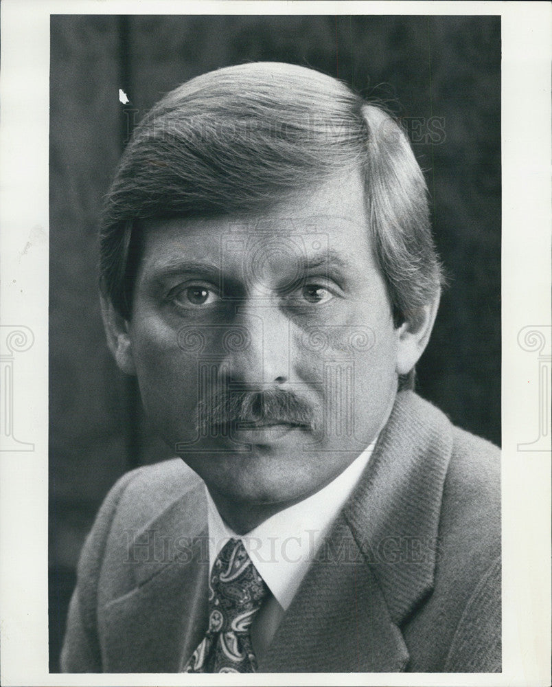 1976 Press Photo Richard E. Meyer President Chief Operating Officer Jovan - Historic Images