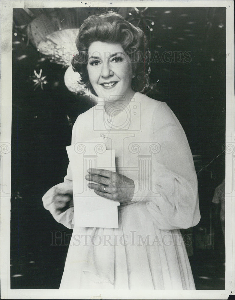 1975 Press Photo Maureen Stapleton &quot;Queen of the Stardust Ballroom&quot; - Historic Images