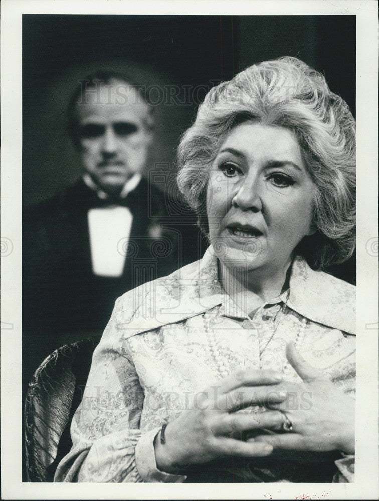 1975 Press Photo Maureen Stapleton &quot;Marlon Brando: A Living Biography&quot; - Historic Images