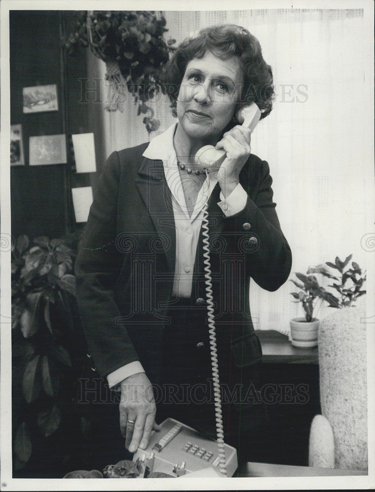 1981 Press Photo Jean Stapleton Stars In &quot;Isabel&#39;s Choice&quot; - Historic Images