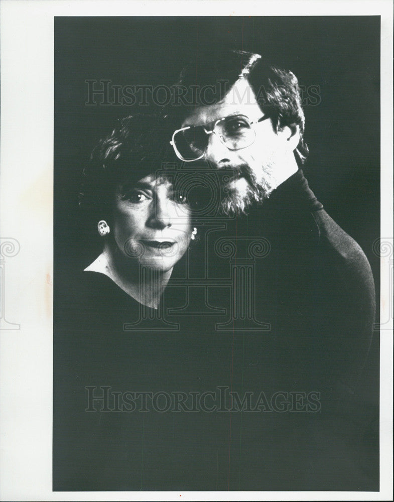 1982 Press Photo Judith Michael and Michael Fain, Authors of &quot;Deceptions&quot; - Historic Images