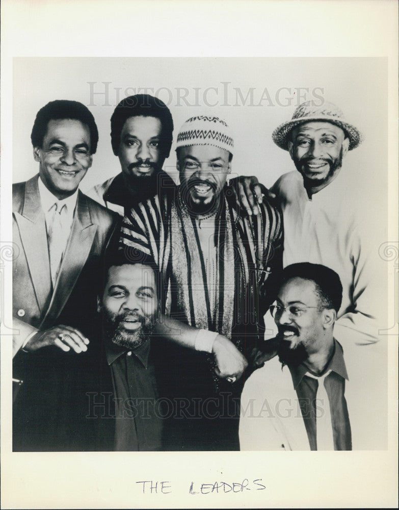 Press Photo The Leader s a jazz supergroup formed in 1985. - Historic Images