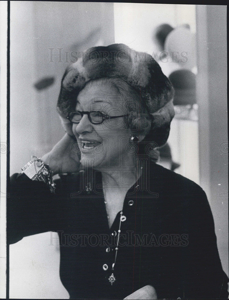 1971 Press Photo Miss Alice, American TV Personality - Historic Images