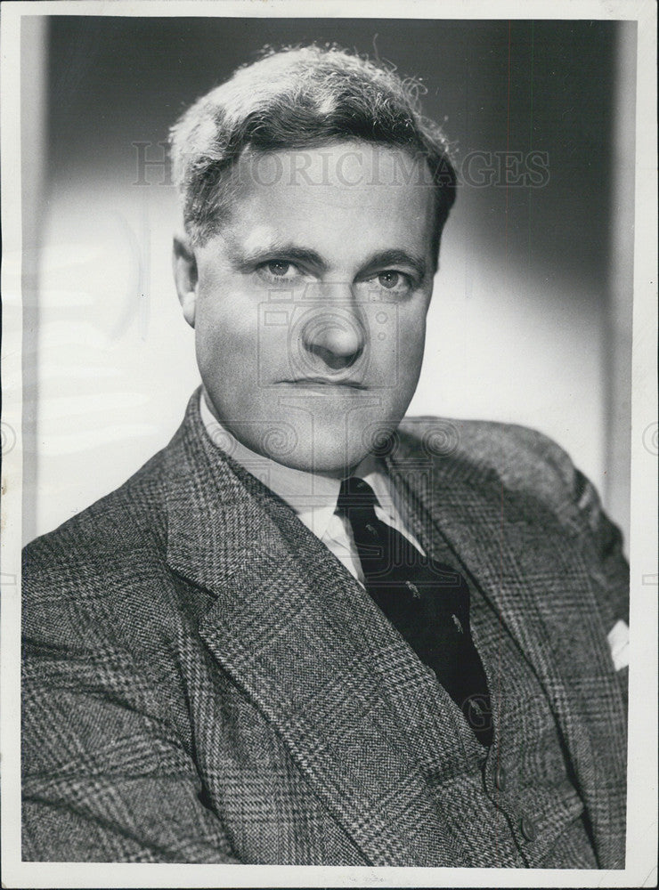 1961 Press Photo Anthony H. Milward, Chief Executive of British European Airways - Historic Images