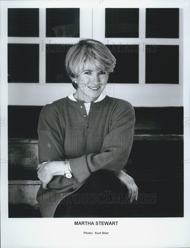 Press Photo Martha Stewart - Historic Images