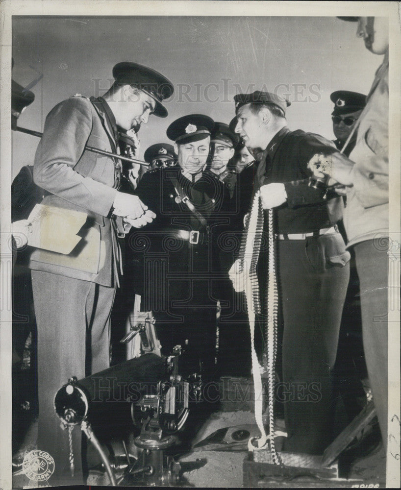 1943 Press Photo Gen. Salih Omurtak Turkish Army second comman - Historic Images