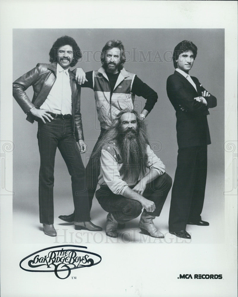 1983 Press Photo Oak Ridge Boys MCA Records - Historic Images