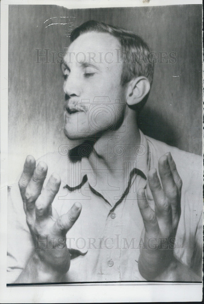 1959 Press Photo Alan Robert Nye Havana Criminal Assassination Plot - Historic Images