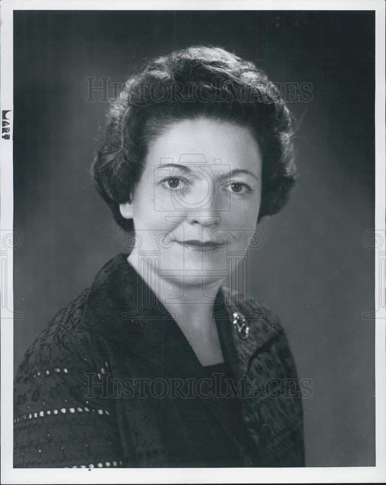 1971 Press Photo Dorothy O&#39;Brien, wife of Judge O&#39;Brien - Historic Images