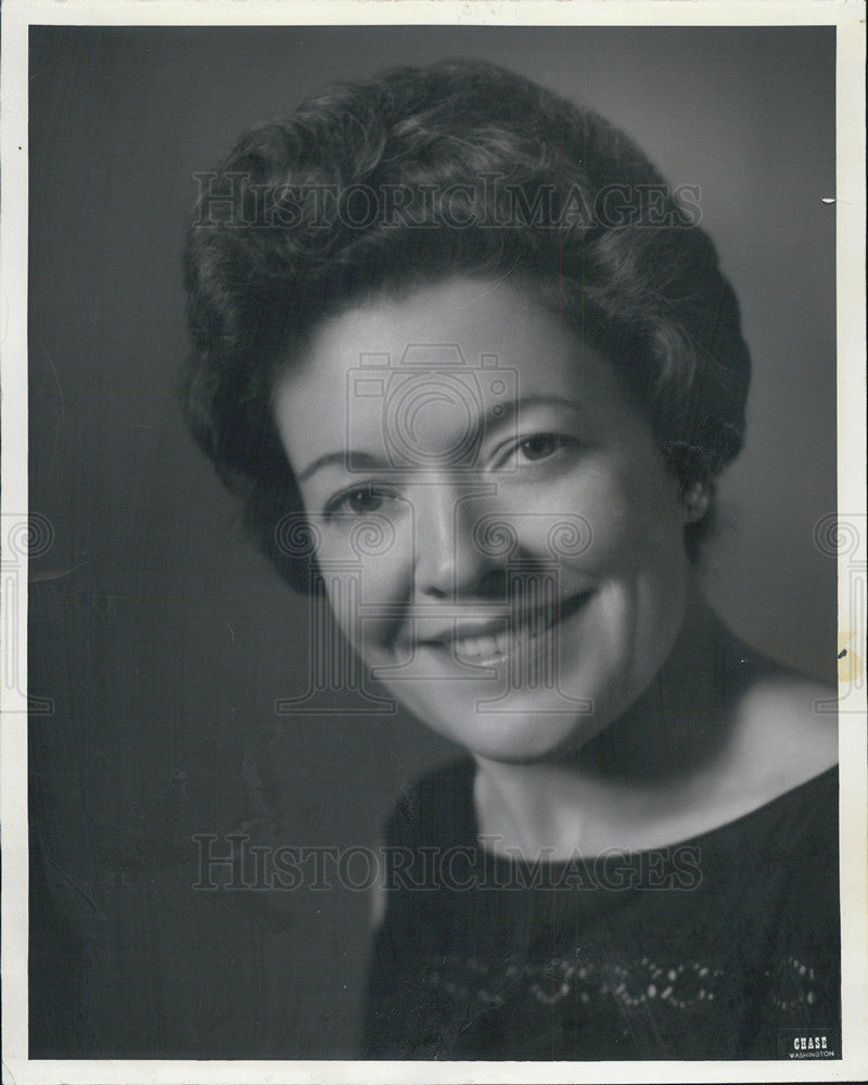 1960 Press Photo Dorothy O&#39;Brien, state chairwoman - Historic Images