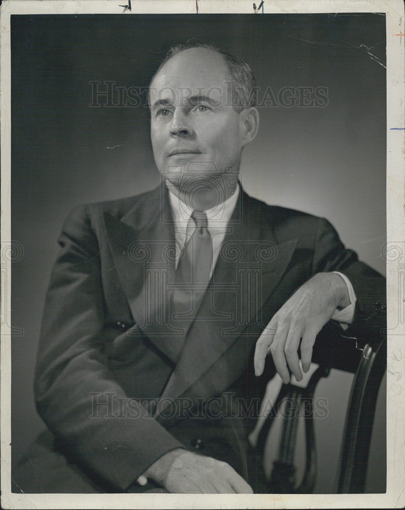 1960 Press Photo Howard V. O&#39;Brien, Journalist - Historic Images