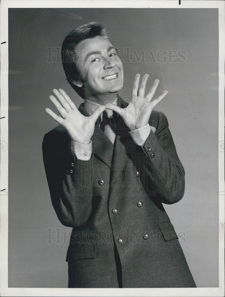 1970 Press Photo Singer Des O&#39;Connor in Kraft Music Hall - Historic Images