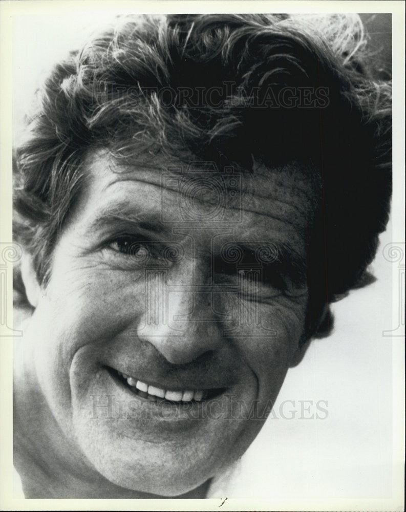 1986 Press Photo Actor Hugh O&#39;Brian - Historic Images