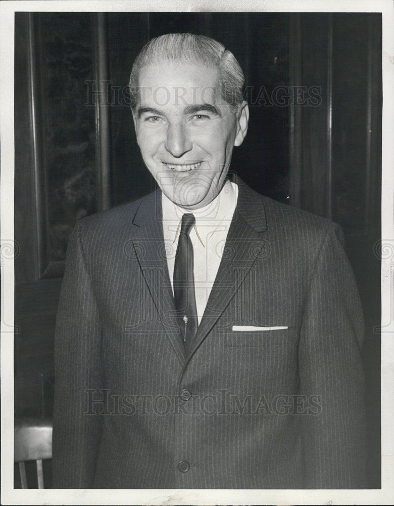 1961 Press Photo James Patrick Obrien U.S. Attorney in Chicago - Historic Images