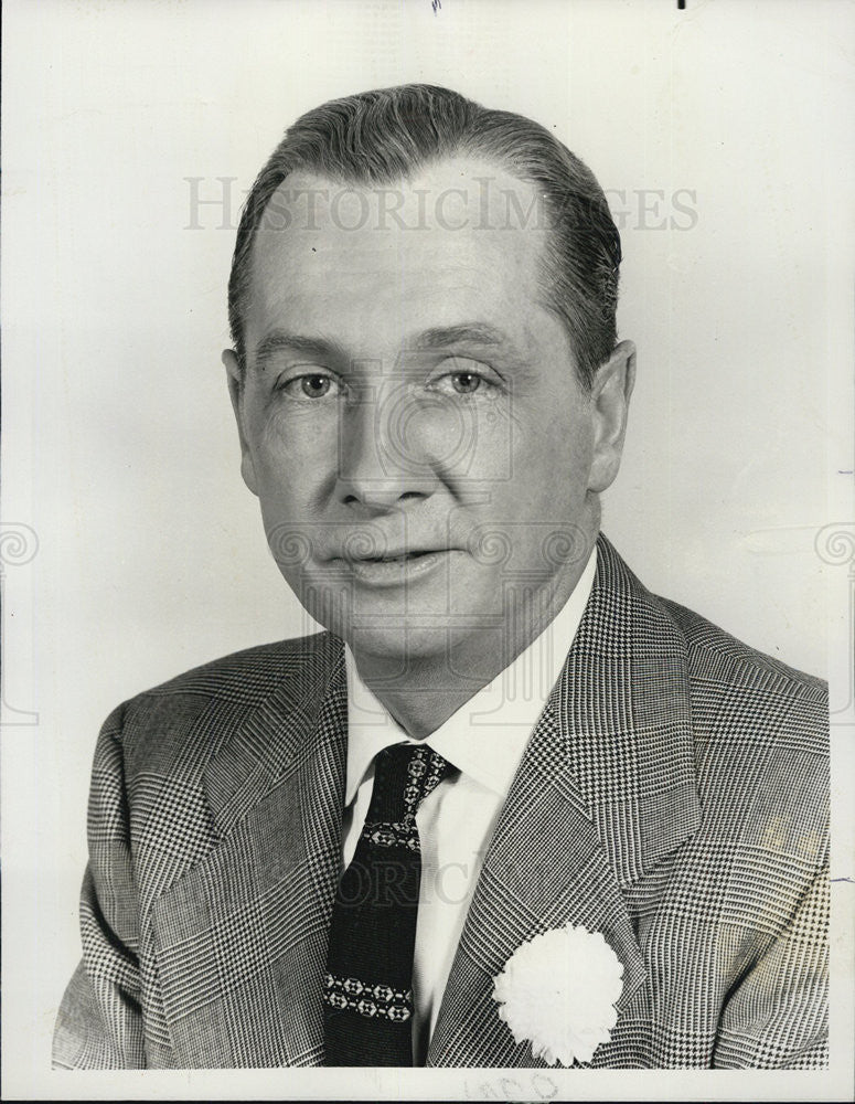 1975 Press Photo John Cameron Swayze, Veteran Broadcaster - Historic Images