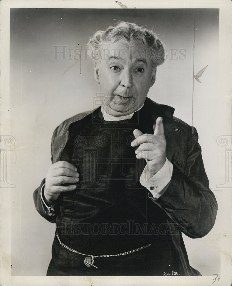 1953 Press Photo Miles Malleson The Importance of Being Earnest - Historic Images