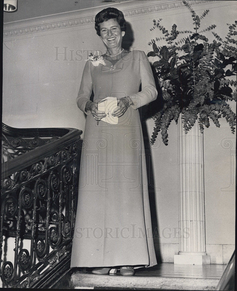 1968 Press Photo Chicago Symphony Paul Oliver Mrs Chairman Women&#39;s Committee - Historic Images