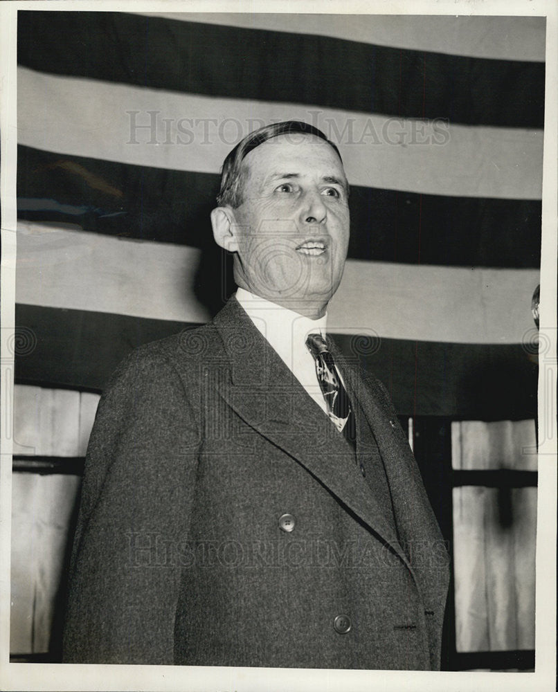 1940 Press Photo Candidate for Governor, Robert W. McKinlay - Historic Images