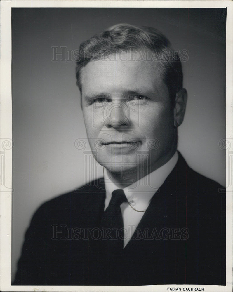 1966 Press Photo James McHale Investment Firm Paine Webber Jackson Curtis - Historic Images