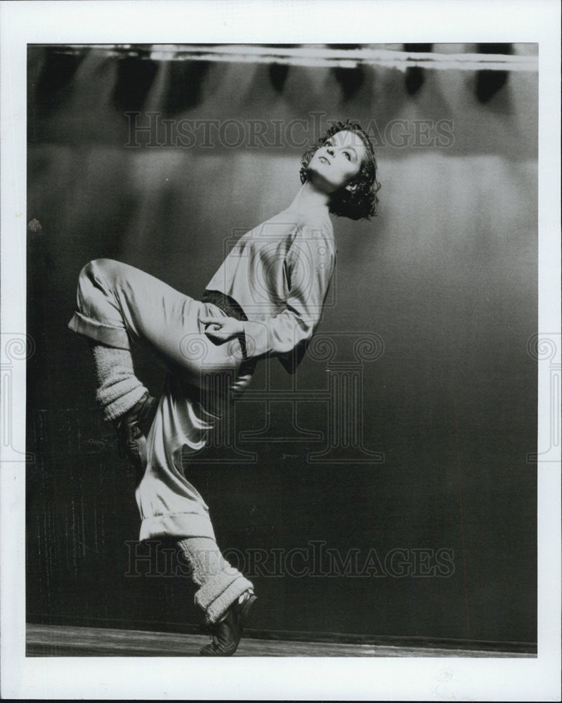 1991 Press Photo Krista Swenson,dancer in Hubbard Street Dance Co - Historic Images