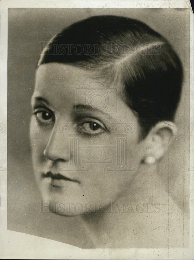 1929 Press Photo Miss Mary McCormick opera Star Chicago Civic - Historic Images